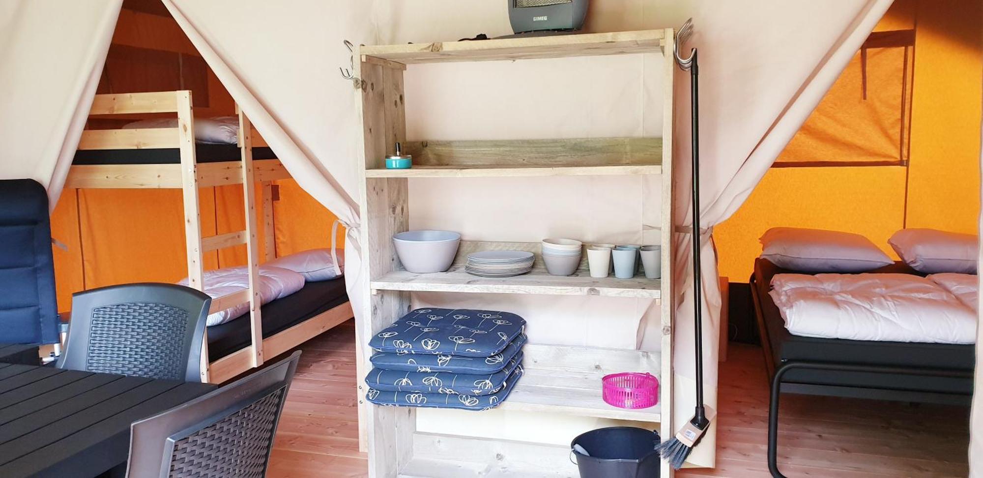 Camping De Breede Warffum Habitación foto