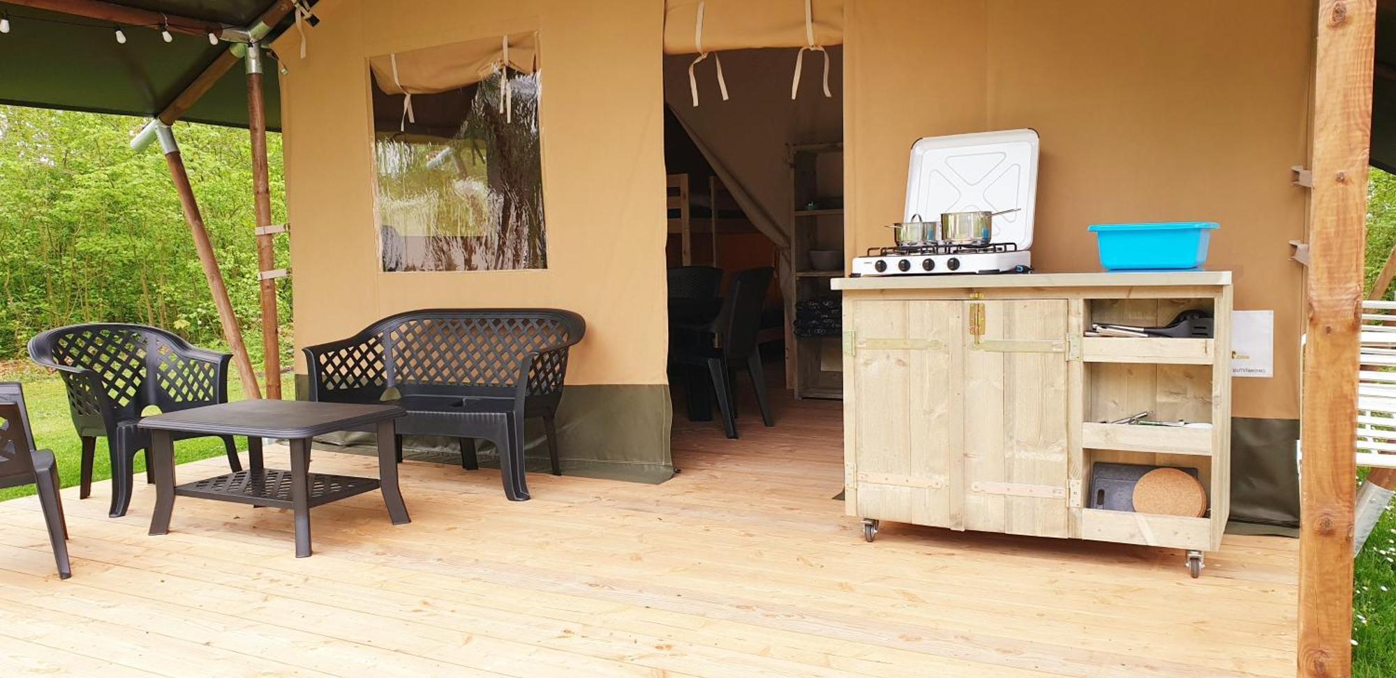 Camping De Breede Warffum Habitación foto